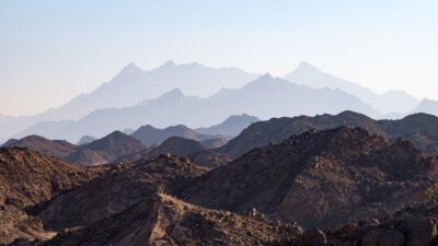 Egyptian mountain ranges