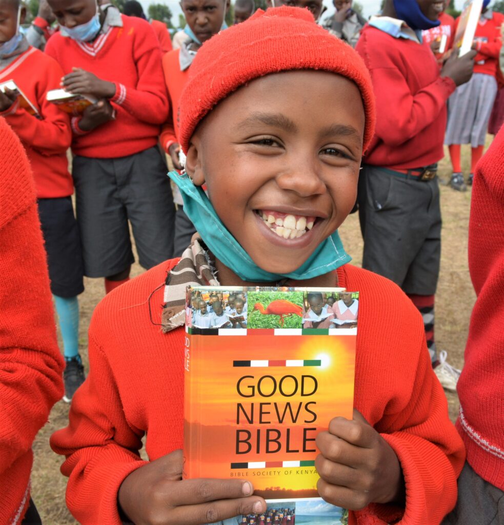 Bible distribution among marginalised children and youth