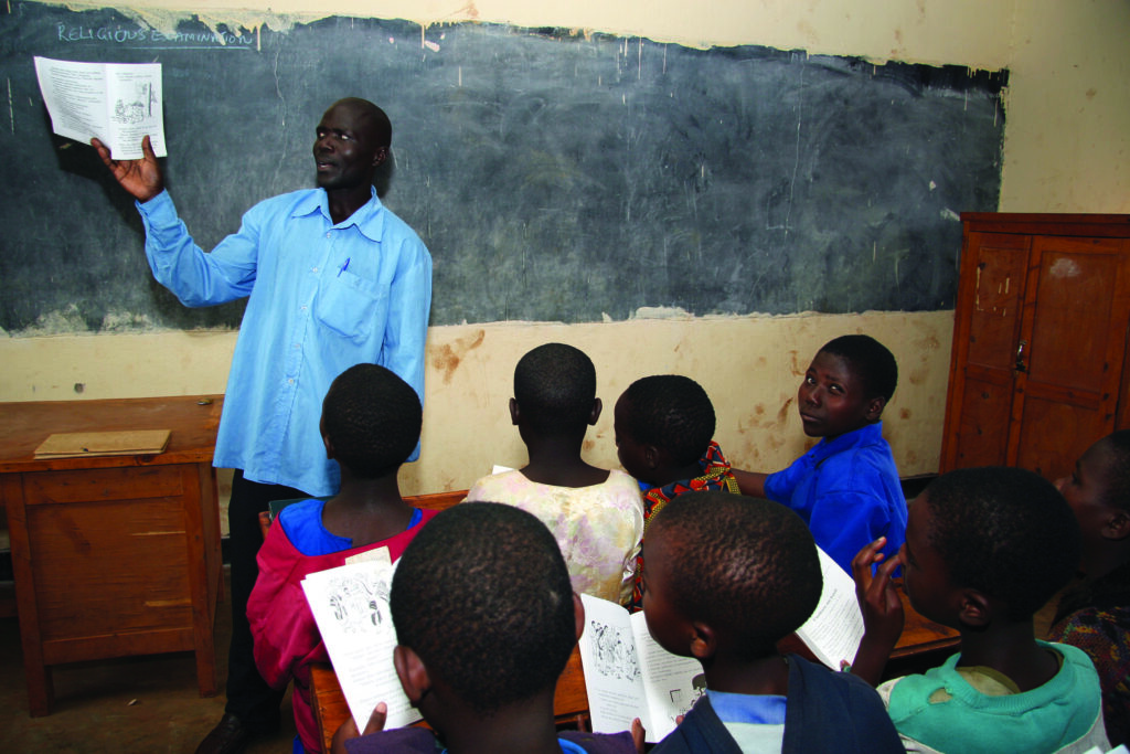 Improved literacy through education in reconciliation in Rwanda