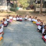 Pre-primary literacy students in Bangladesh